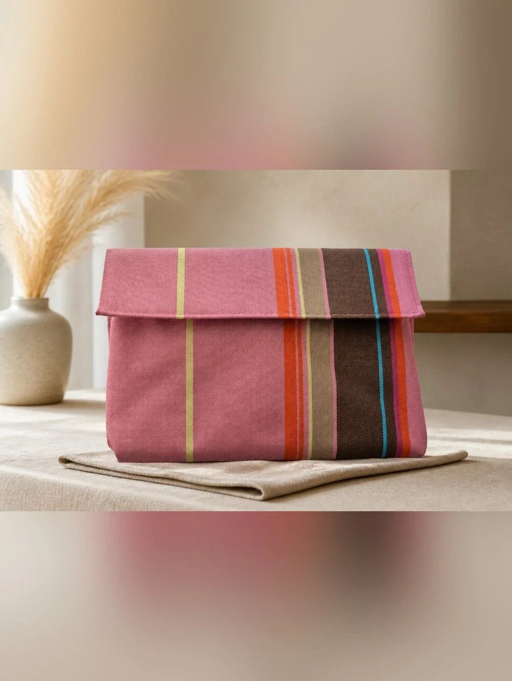 Clinique Travel Cosmetic Bag With Makeup NWT